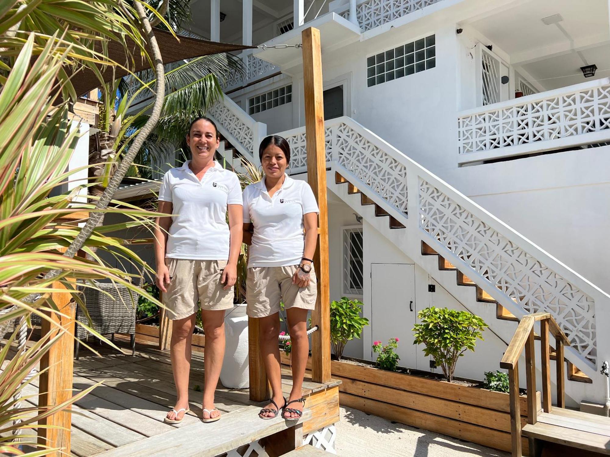Treetops Hotel Caye Caulker Dış mekan fotoğraf
