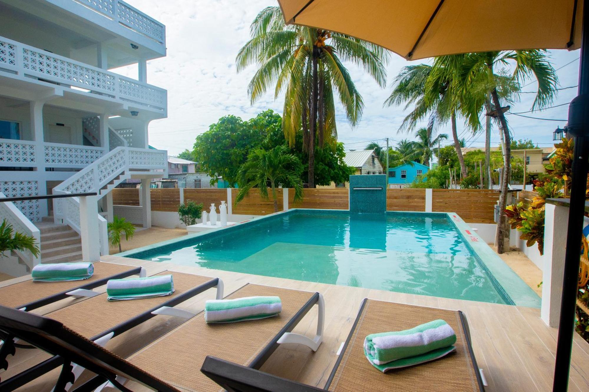 Treetops Hotel Caye Caulker Dış mekan fotoğraf